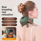 4D Simulated Human Hand Massager with Five Fingers, Electric Deep Tissue Massage Cushion, Wireless USB Rechargeable Portable Device for Neck, Shoulders, Back, Arms, And Legs