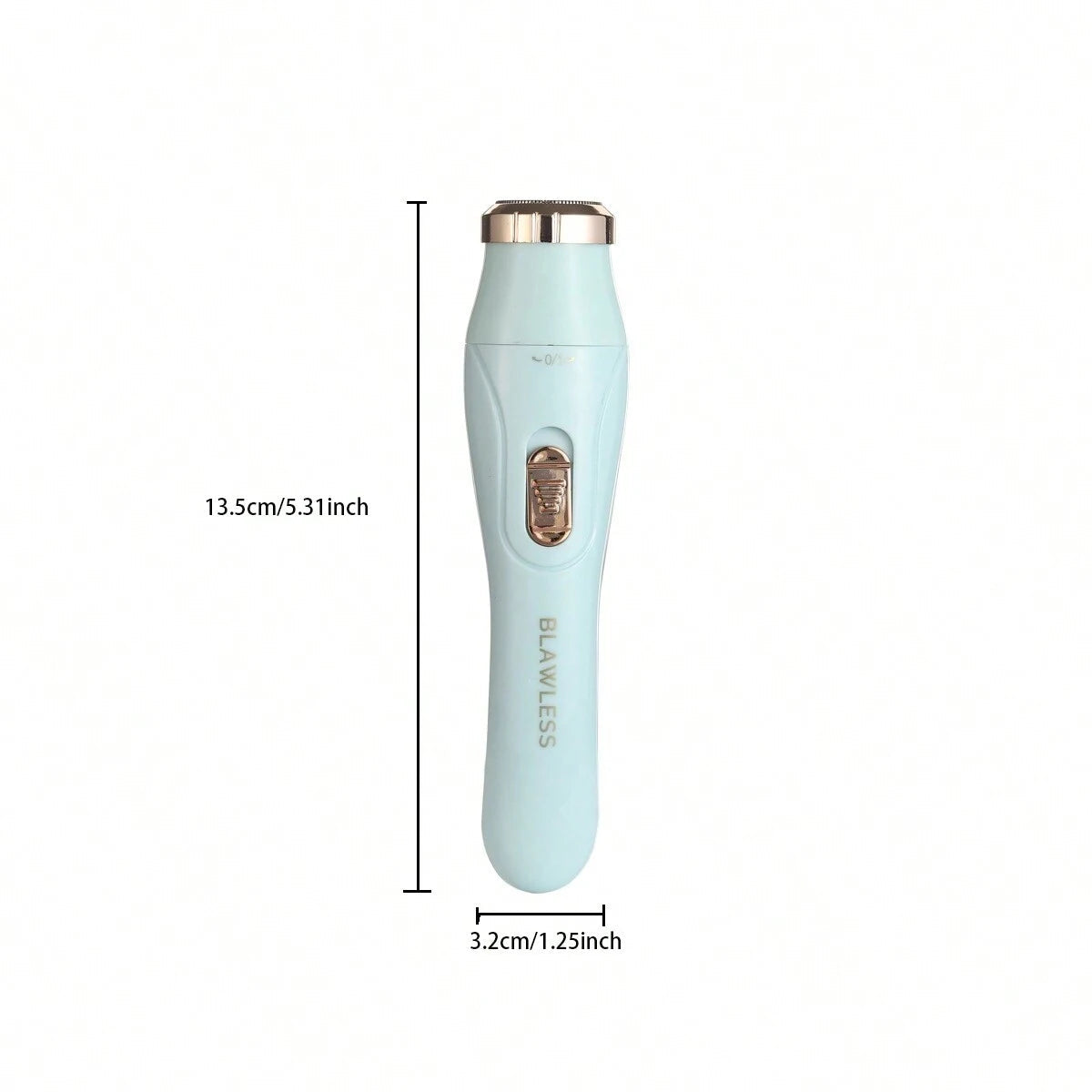 Blawless Womens Facial Hair Remover Facial Hair Removal Women 3in1 Hair Removal Device Electric Face Shaver 3 Replacement Heads