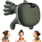 4D Simulated Human Hand Massager with Five Fingers, Electric Deep Tissue Massage Cushion, Wireless USB Rechargeable Portable Device for Neck, Shoulders, Back, Arms, And Legs