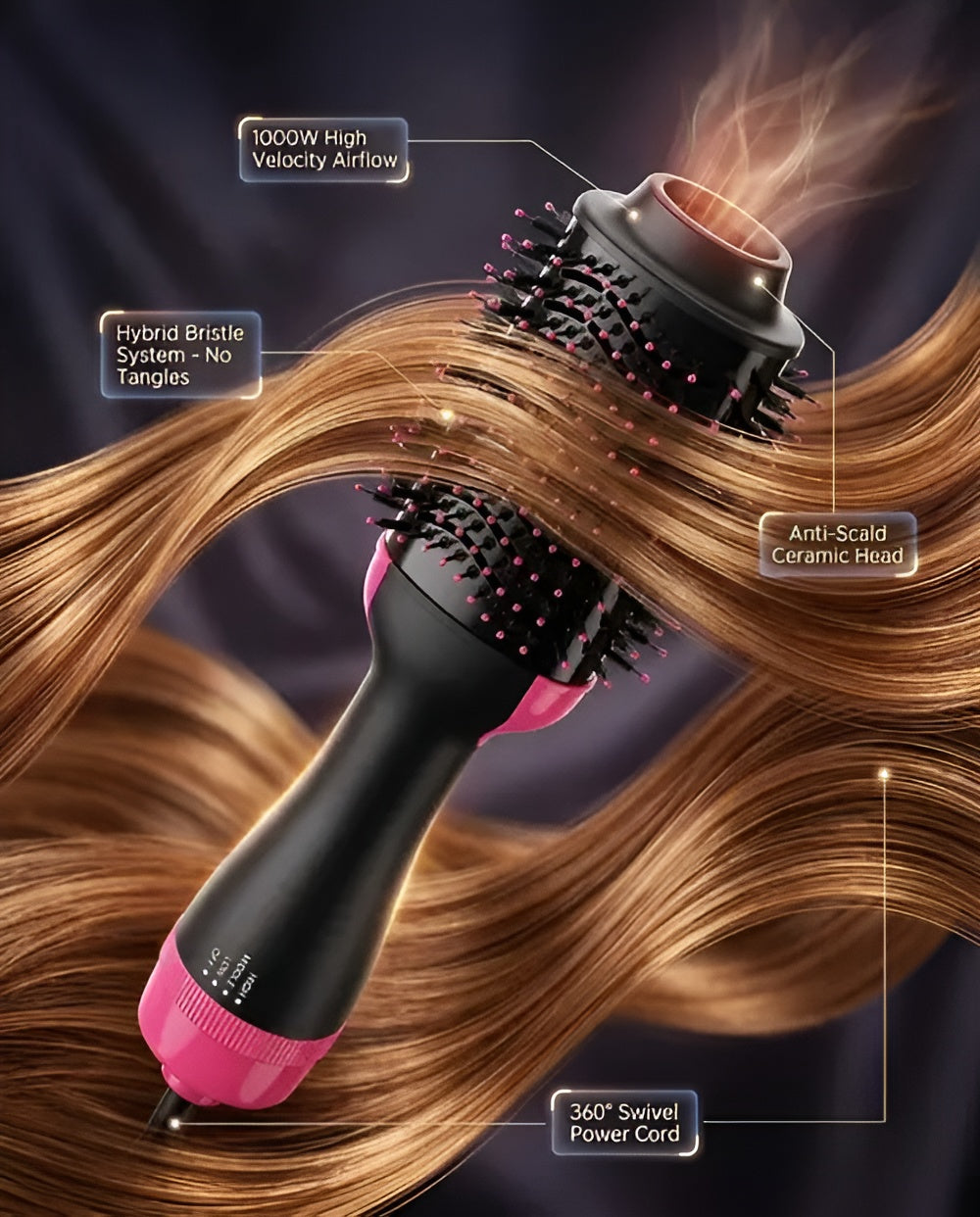 One Step 3 in 1 Hair Dryer And Styler